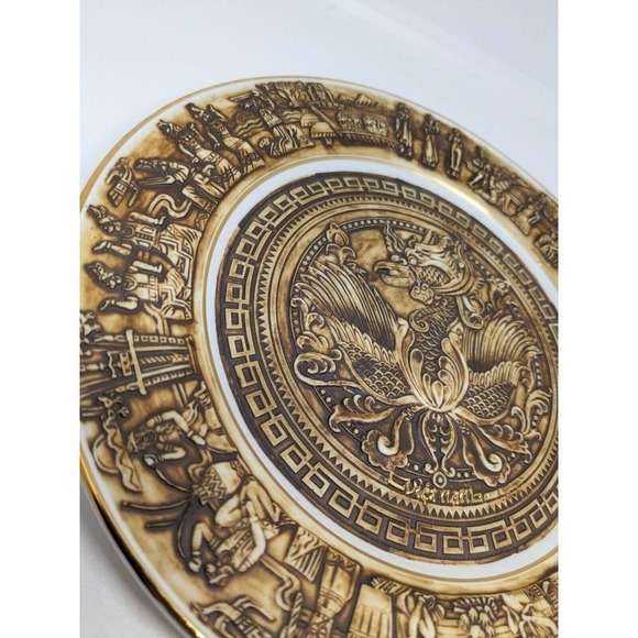 Minh Long 1 Vietnam Fine Porcelain Plate Vietnamese People - Picture 4 of 4